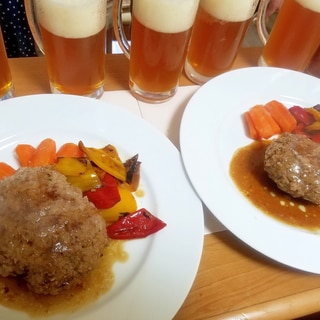 ビーフ100ハンバーグ